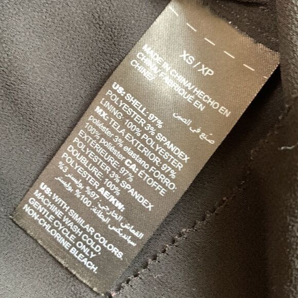 🟢3 items $20—WHBM satin cami w chiffon lining showing through drapey neckline - Picture 5 of 11